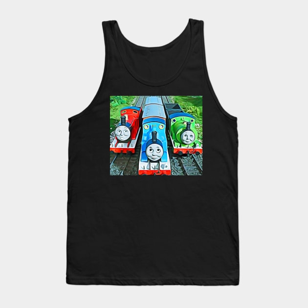 Thomas James & Percy Tank Top by jsart2020